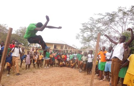 high Jump in Ghana